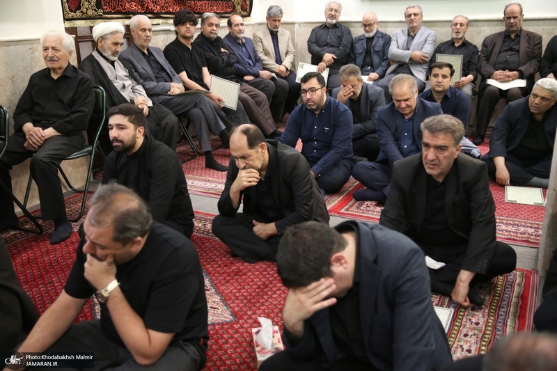 عزاداری اباعبدالله الحسین (ع) در حسینیه مکتب النبی (ص)
