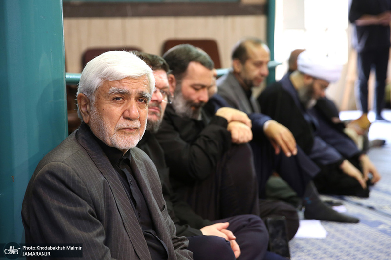 مراسم تجدید بیعت جهادگران با رهبر انقلاب در حسینیه جماران