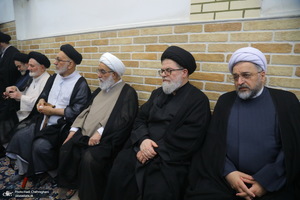 مراسم وداع با آیت الله العظمی شبیری زنجانی (ره)