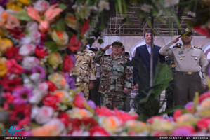 تجدید میثاق دانشجویان دانشگاهای افسری آجا‎ با آرمان های حضرت امام خمینی(س)