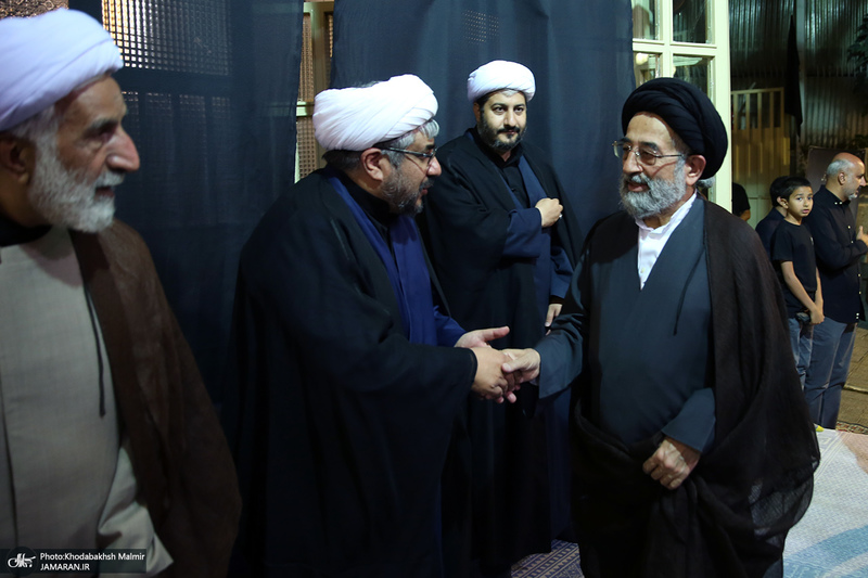 مراسم بزرگداشت آیت الله حسن صانعی (ره) در حسینیه جماران -1