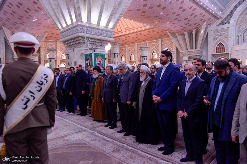 تجدید میثاق رئیس، مدیران و کارکنان ستاد اجرایی فرمان امام با آرمان‌های حضرت امام خمینی (س)