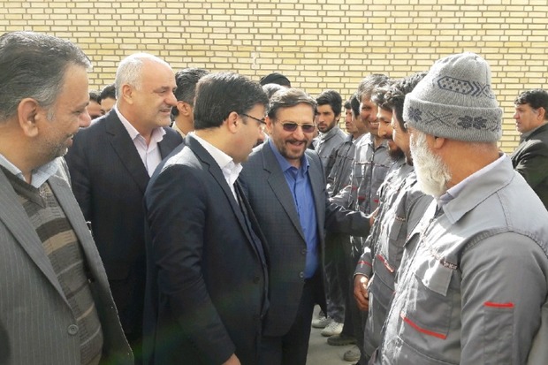 کارخانه خوراک دام در شهرستان سرخه افتتاح شد