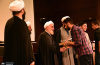 مراسم اختتامیه حفظ قرآن کریم در حوزه علمیه امام حسن مجتبی علیه السلام لواسان