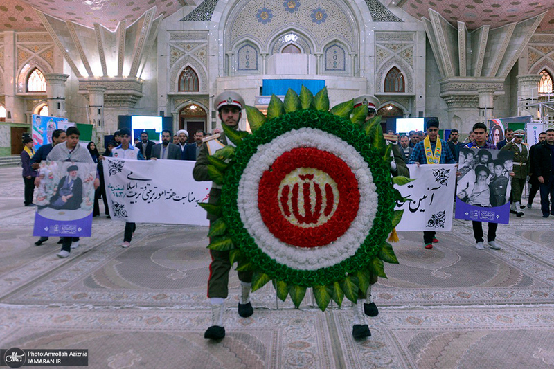 تجدید میثاق مدیرکل آموزش و پرورش شهرستان‌های استان تهران با آرمان حضرت امام خمینی