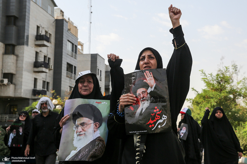 مراسم وداع با رهبر شهید انقلاب در مصلی تهران -2