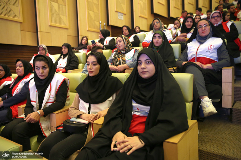 همایش جوانان هلال احمر استان مرکزی در بیت تاریخی حضرت امام