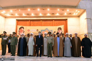 تجدید میثاق مسئولان سازمان عقیدتی سیاسی ارتش با آرمان‌های حضرت امام (س)