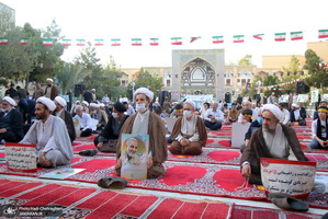 مراسم بزرگداشت یوم الله 15خرداد در مدرسه فیضیه قم