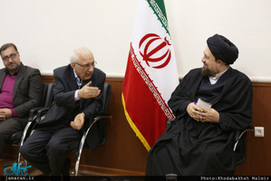 دیدار جمعی از ایثارگران اصلاح طلب بابل با سید حسن خمینی 