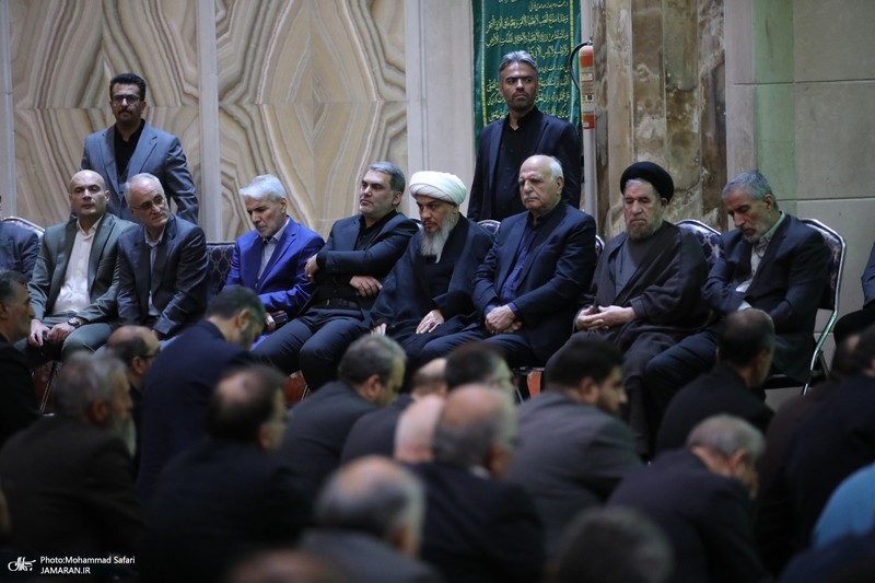 مراسم ختم همسر علی آقامحمدی -1