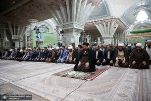 دیدار جمعی از اعضای هیات علمی دانشگاه مازندران‎ با سید حسن خمینی