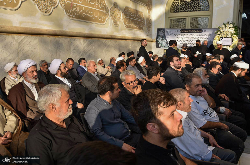 مراسم تشییع و تدفین همسر آیت الله موسوی بجنوردی (ره) -1