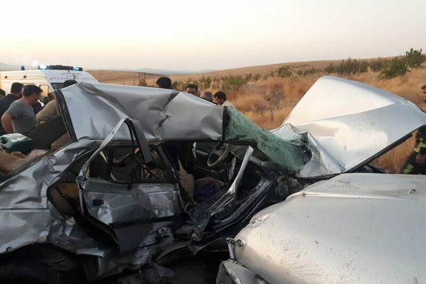 تصادف در قزوین،یک کشته و ۲ مصدوم برجای گذاشت
