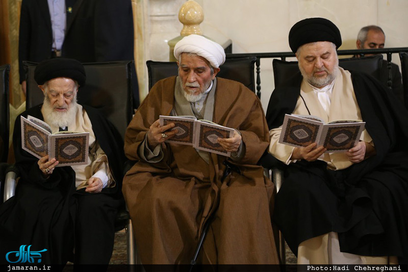 مراسم هفتمین روز رحلت آیت الله هاشمی رفسنجانی(ره) در قم