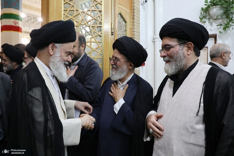 مراسم بزرگداشت آیت الله العظمی شبیری زنجانی (ره) توسط آیت الله للعظمی مکارم شیرازی