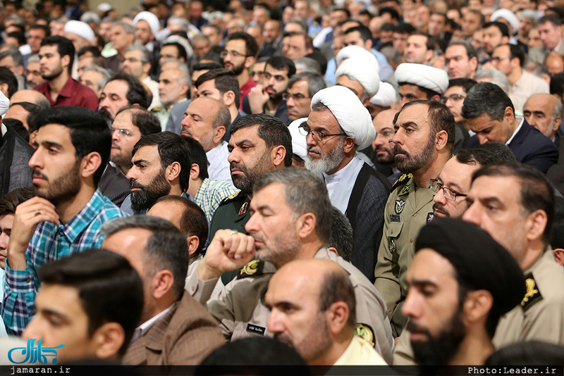 دیدار مسئولان نظام و سفرای کشورهای اسلامی با رهبر معظم انقلاب