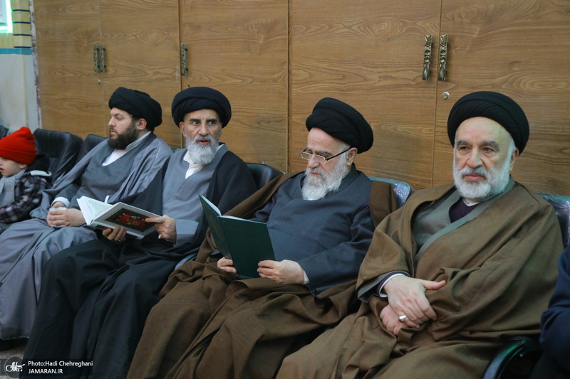 مراسم ترحیم مرحومه زهرا سادات روحانی