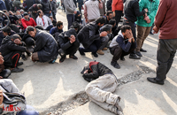 تصاویری دل خراش از جمع آوری معتادان متجاهر از دره فرحزاد