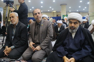 مراسم ختم مادر همسر آیت الله محمدجواد فاضل لنکرانی
