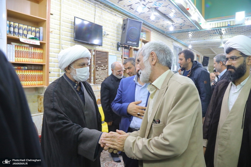 مراسم ترحیم مادر حجت الاسلام و المسلمین صالحی منش در قم‎