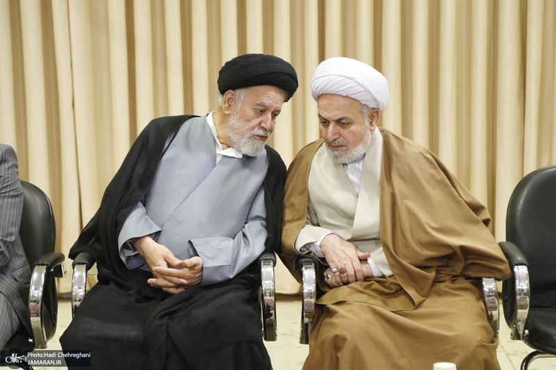 دیدار اعضای موسسه ریحانة النبی با آیت الله العظمی جوادی آملی