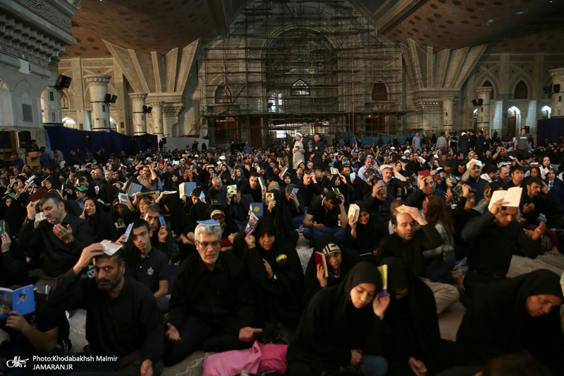 احیای شب بیست و یکم ماه مبارک رمضان در حرم مطهر امام خمینی(س)