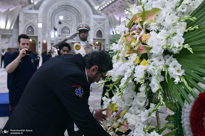 تجدید میثاق مدیران اورژانس استان تهران با آرمان های حضرت امام خمینی (س)