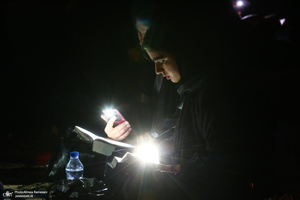 مراسم شب بیست و یکم ماه مبارک رمضان در حسینیه همدانیها