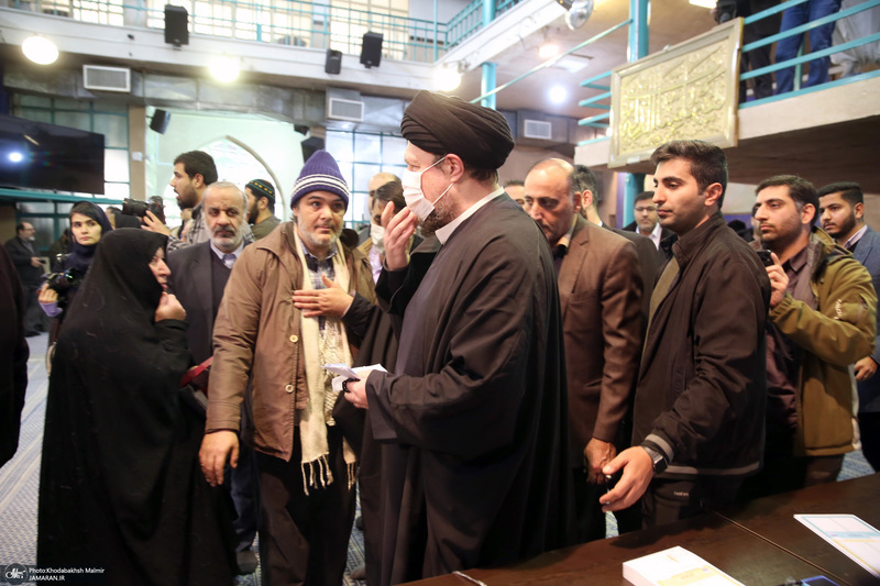 حضور سید حسن خمینی در انتخابات مجلس شورای اسلامی و مجلس خبرگان رهبری
