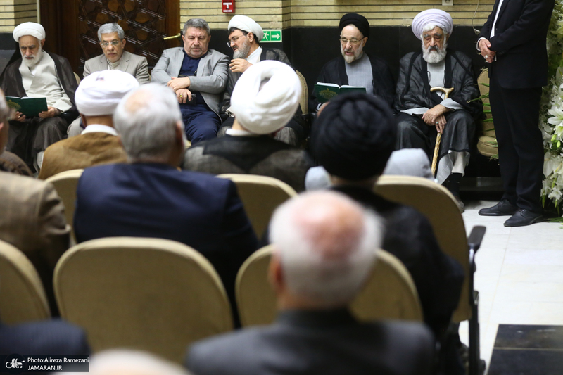 مراسم ختم مرحوم حجت الاسلام و المسلمین علی اصغر رحمانی خلیلی