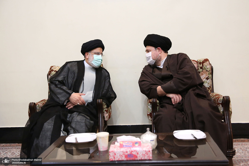 حاشیه تجدید میثاق هیأت رئیسه و اعضای مجلس خبرگان رهبری با آرمان های امام خمینی(س)