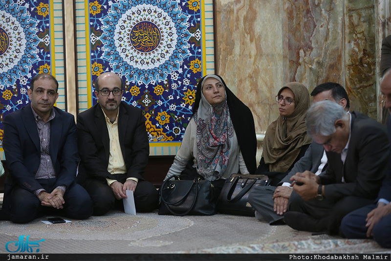 تجدید میثاق شهردار تهران و اعضای شورای شهر با آرمان های امام(س)-2 