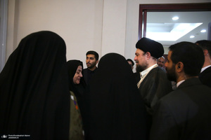 دیدار مهمانان خارجی سی و هفتمین کنفرانس وحدت اسلامی با سیدحسن خمینی