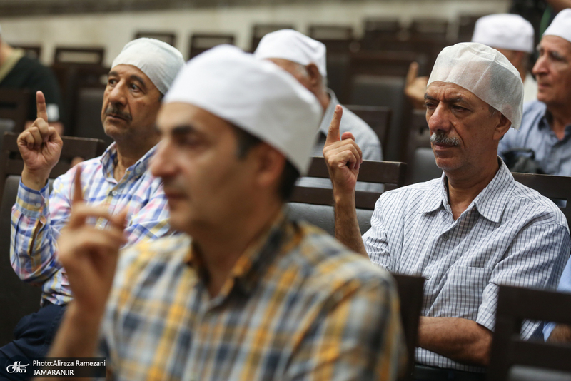 مراسم بزرگداشت امام خمینی(س) در آدریان زرتشتیان