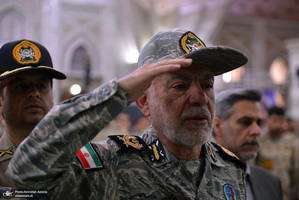 تجدید میثاق دانشجویان و فرماندهان دانشگاه افسری امام علی (ع) با آرمان های امام خمینی (س)