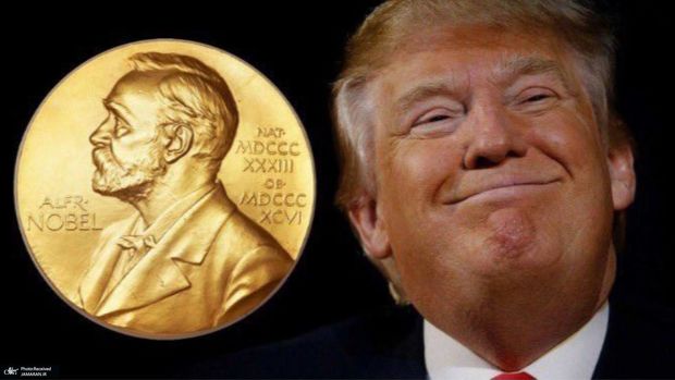 ترامپ دوباره برای جایزه صلح نوبل پیشنهاد شد + عکس