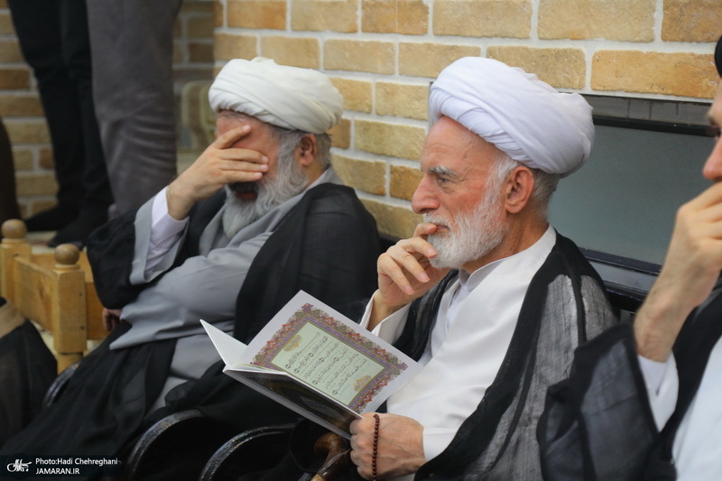 مراسم وداع با آیت الله العظمی شبیری زنجانی (ره)