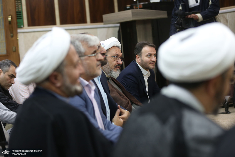 دیدار نوروزی سید حسن خمینی با کارکنان موسسه تنظیم و نشر آثار امام خمینی (س)