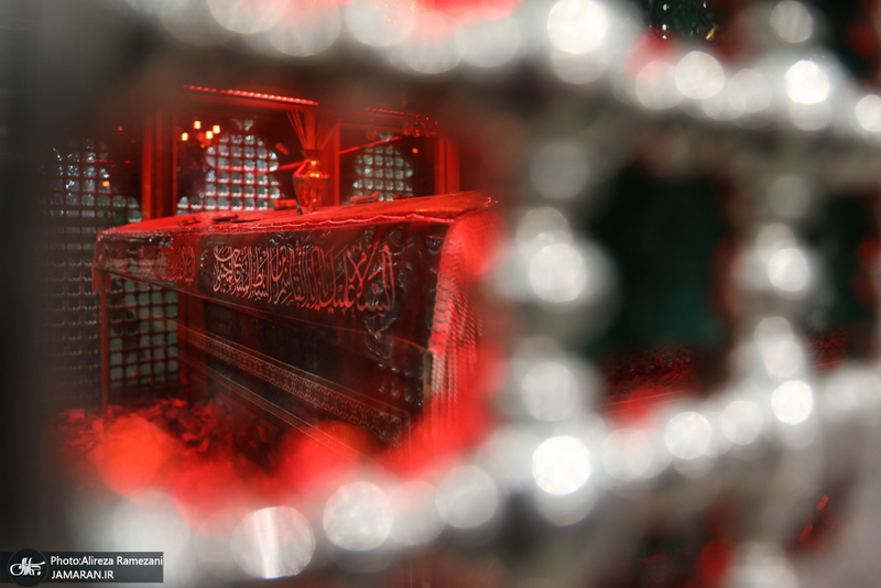 غباروبی ضریح مطهر حضرت عبدالعظیم حسنی (ع) و امام زاده حمزه (ع)