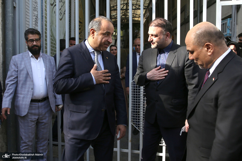 بازدید وزیر فرهنگ و گردشگری عراق از بیت امام خمینی در جماران‎‎