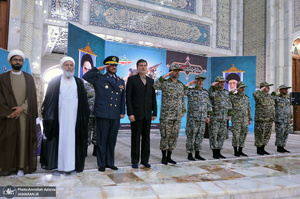 تجدید میثاق فرماندهان پدافند هوایی ارتش با آرمان‌های امام خمینی(س)