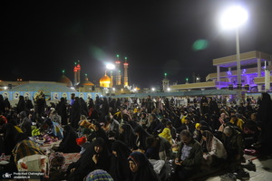 احیای شب بیست و سوم ماه رمضان در حرم مطهر حضرت معصومه (س)