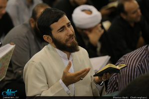 مراسم احیای شب نوزدهم ماه مبارک رمضان در حرم مطهر حضرت معصومه(س)