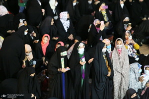 مراسم آغاز  سال 1401 در حرم کریمه اهل بیت (ع)‎