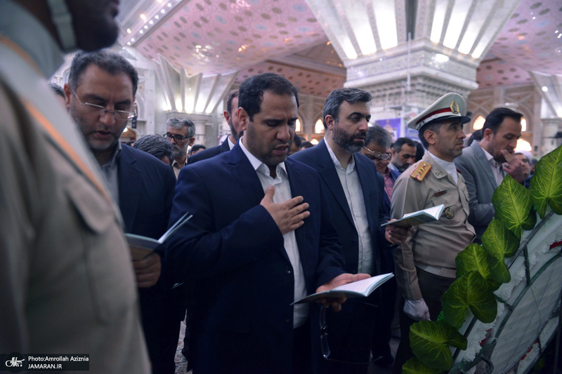 تجدید میثاق سرپرست وزارت آموزش و پرورش با آرمان‌های حضرت امام (س)