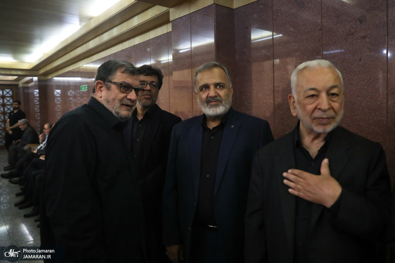 مراسم ختم سید مهدی صادقی