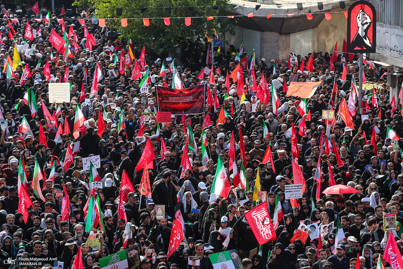 مراسم تشییع پیکر مطهر رهبر شهید انقلاب در تهران -3