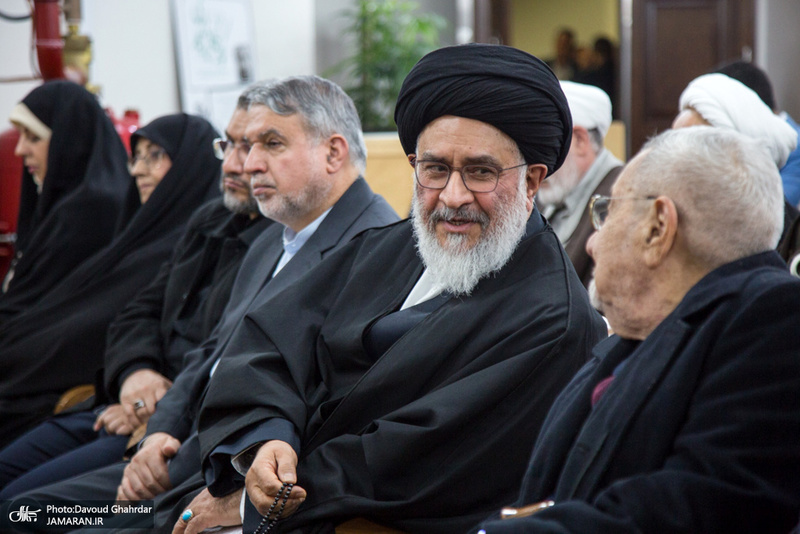 مراسم رونمایی از کتاب آیت الله محقق داماد به نام «مکتب اجتهادی آخوند خراسانی»