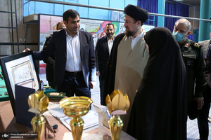 مراسم جشن میلاد امام حسین (ع) و روز پاسدار در حسینیه جماران‎‎